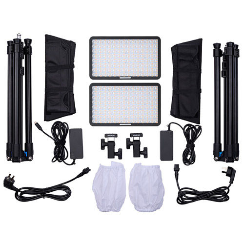 Pano 60c 2-Light Kit (Charcoal)