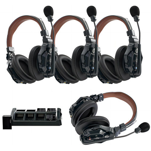 Solidcom C1 Pro 4-Person Noise-Cancelling Headset Intercom (Double-Ear)