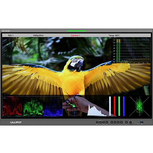 Q31-VBP 31.5" 12G-SDI/HDMI Broadcast Studio Monitor (V-Mount)
