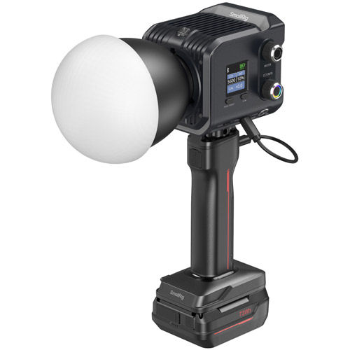 RC 100C COB LED Monolight with Battery Grip Handle (Ink Blue)