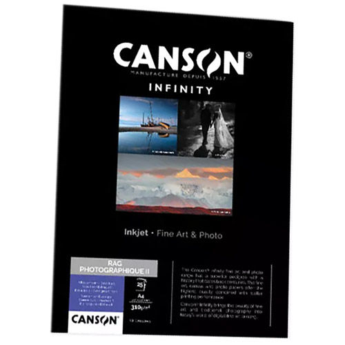 13x19 Rag Photographique II  310gsm Paper 25 Sheets