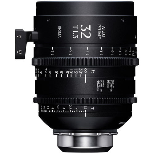 32mm T1.3 LF FL F/VE (Feet) Aizu Prime Cine Lens for E Mount w/eXtended Data
