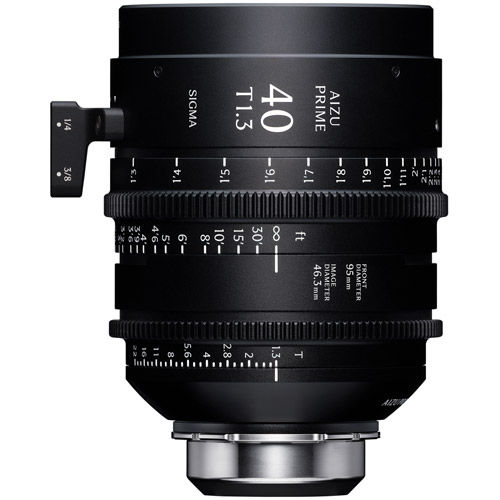 40mm T1.3 LF FL F/AP5 (Feet) Aizu Prime Cine Lens for PL Mount w/ eXtended Data