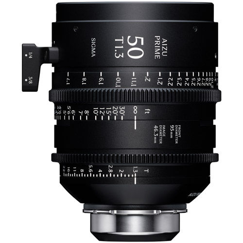 50mm T1.3 LF FL F/VE (Feet) Aizu Cine Prime Lens for E Mount w/eXtended Data