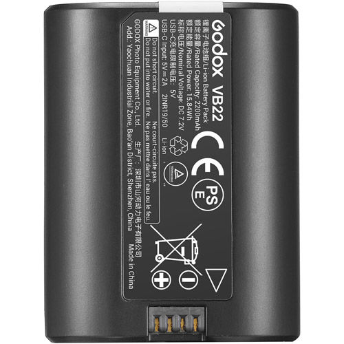VB22 Battery for V480 Flash