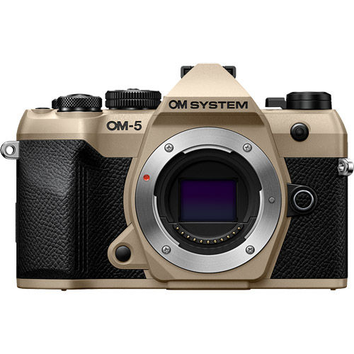 OM-5 Mark II Mirrorless Body, Sand Beige