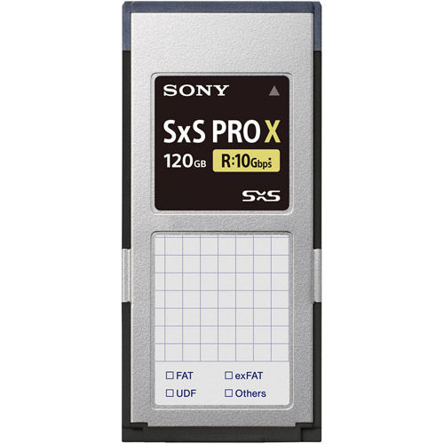 120GB SxS PRO X Memory Card