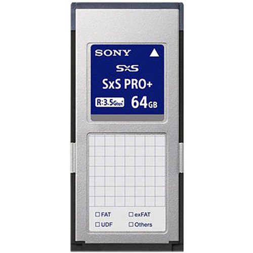 64GB SxS PRO+ E Series Memory Card