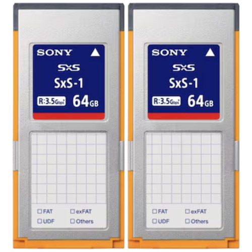 64GB SxS-1 G1C Series Memory Card (2-Pack)