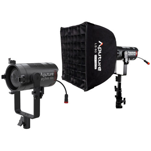 LS 60x Bi-Color LED Focusing Flood Light with Softbox