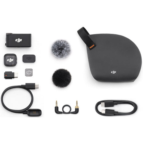 Mic 3 Compact Wireless Microphone System/Recorder for Camera & Smart Devices (1 TX + 1 RX)