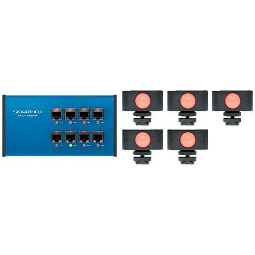 Tally Box + 5 x Tally Lights Bundle