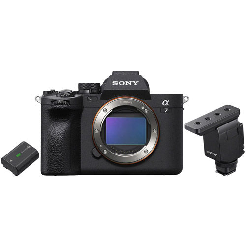 Sony Alpha A7 IV Mirrorless Camera w/ NPFZ100 Battery ECMB10