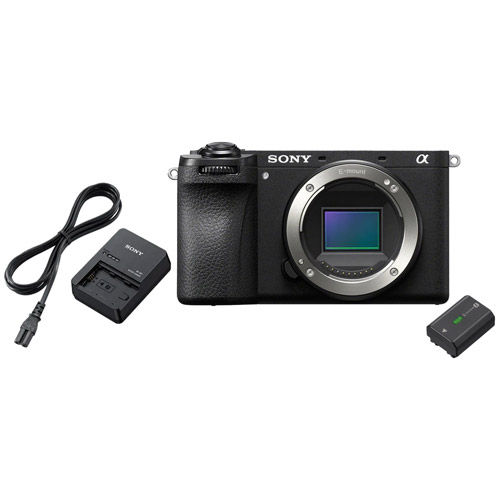 Alpha A6700 Mirrorless Body w/ NPFZ100 Battery and BC-QZ1 Battery Charger