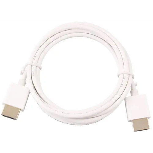 1.5 ft. Ultra-Slim HDMI v1.4 Cable with Ethernet - White