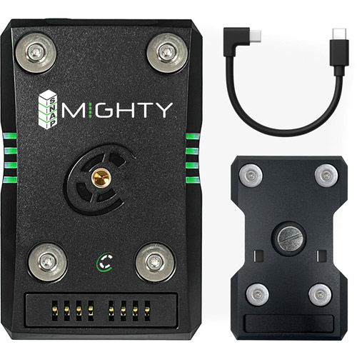 SNAP Mighty Smart Stacking Battery with USB-C Cable & QR Plate (45Wh) for Cine Cameras/DSRLS