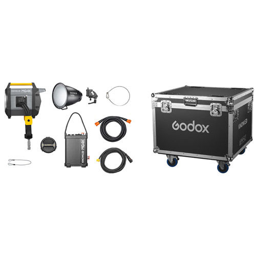 KNOWLED MG4K Bi-Color LED Monolight Kit with Flight Case