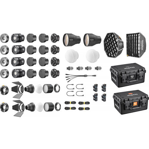 KNOWLED MS60R RGB LED Light (4-Light Kit)