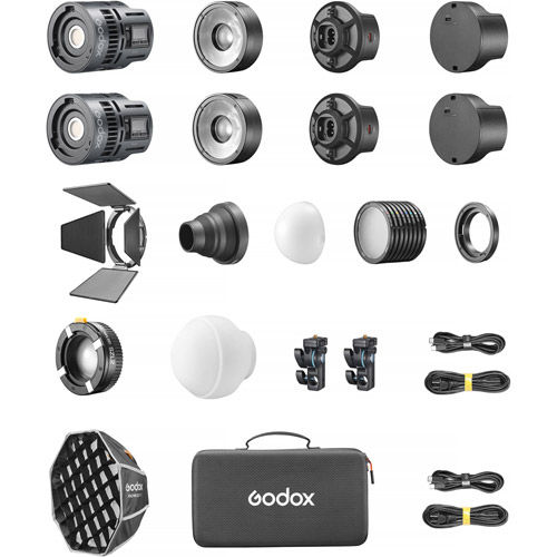 RS60Bi Bi-Color LED Monolight (2-Light Kit)