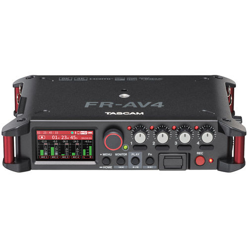 FR-AV4 4 -Channel Compact 32-Bit-Float Field Recorder w/ Mixer, Timecode Generator & HDMI Sync