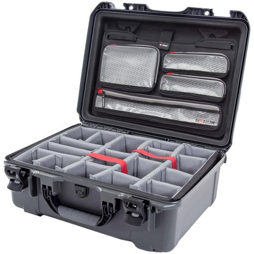 940 Case w/ Lid Organizer and Padded Divider - Graphite