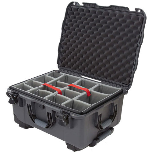 950 Case w/ Lid Organizer and Padded Divider - Graphite