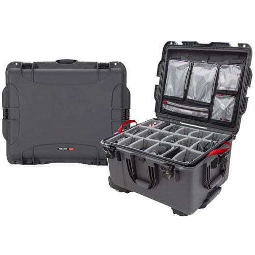 960 Case w/ Lid Organizer and Padded Divider - Graphite