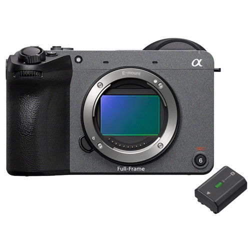 FX2B Digital Cinema Camera (Body Only,No XLR Handle) Bundle w/NPFZ100 Battery