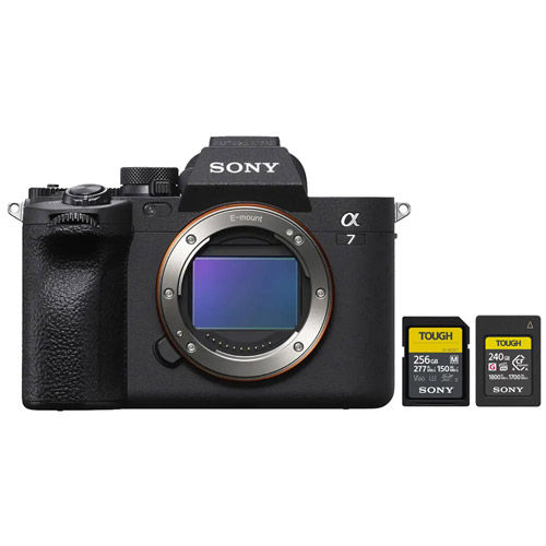 Alpha A7 IV Mirrorless Camera w/240GB CFexpress Type A Card & TOUGH-M 256GB Card
