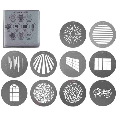 GOBO Size M Set 1 (10pcs in one set)