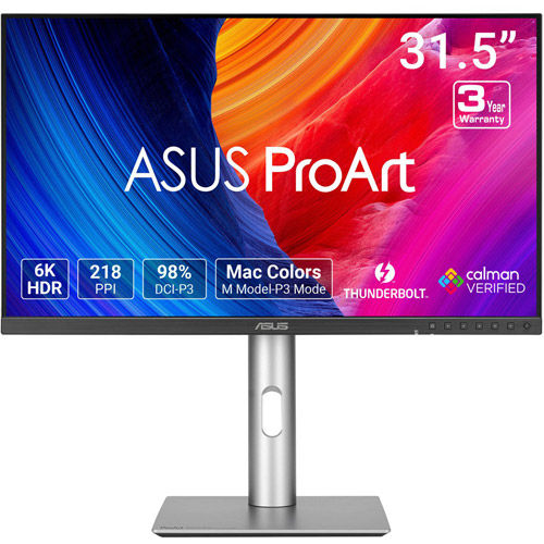 ProArt Display PA32QCV 31.5" 6K HDR Monitor