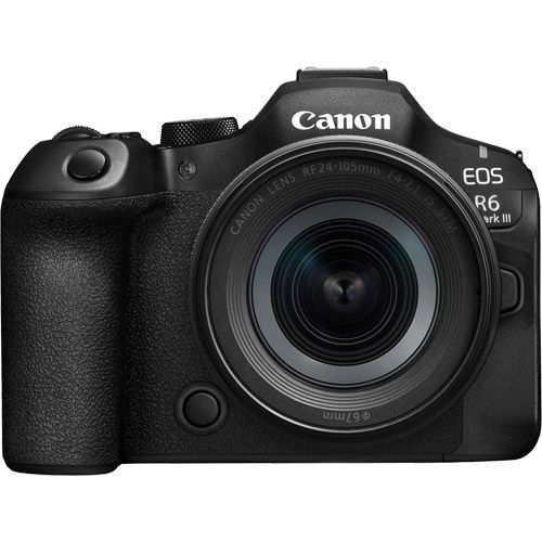 EOS R6 Mark III Mirrorless Camera with RF 24-105mm f4-7.1 IS STM Lens