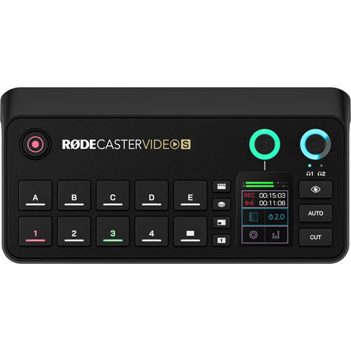 RODECaster Video S All-in-One Audio/Video Console