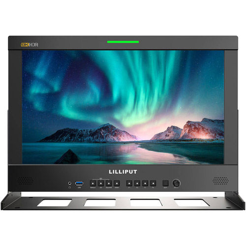 Q18-8K 17.3" 12G-SDI/HDMI Broadcast Studio Monitor & Carry Case (Gold Mount)