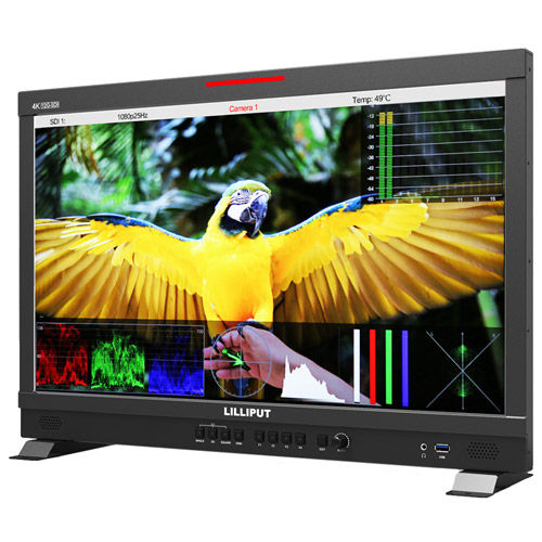 Q24 23.6" 12G-SDI/HDMI Broadcast Studio Monitor (Gold Mount)