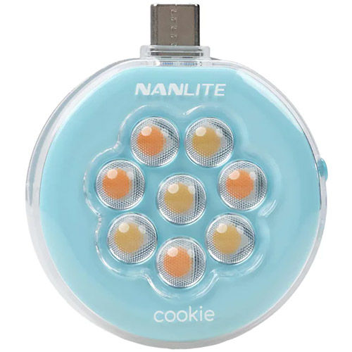 cookie LED Mini Light (Cyan Blue)