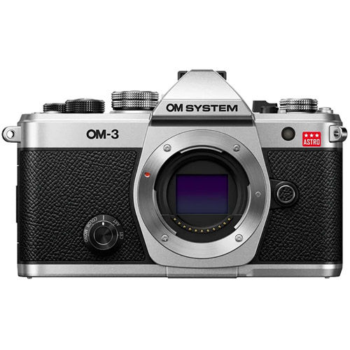 OM-3 Astro Mirrorless Body, Silver