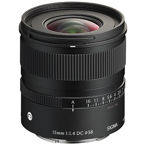 15mm f/1.4 DC Contemporary Lens for X Mount