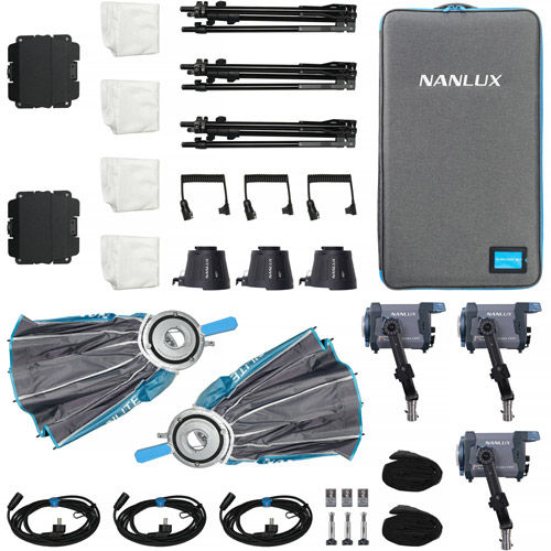 Evoke 150C RGB LED Spotlight (3-Light Kit)