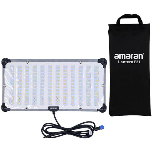 F21c RGB LED Flexible Light Mat (2x1', V-Mount) w/ Lantern for F21 LED Lights