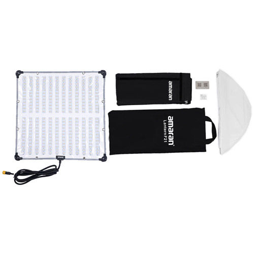 F22c RGB LED Flexible Light Mat (2x2', V-Mount) w/Lantern for F22 LED Lights