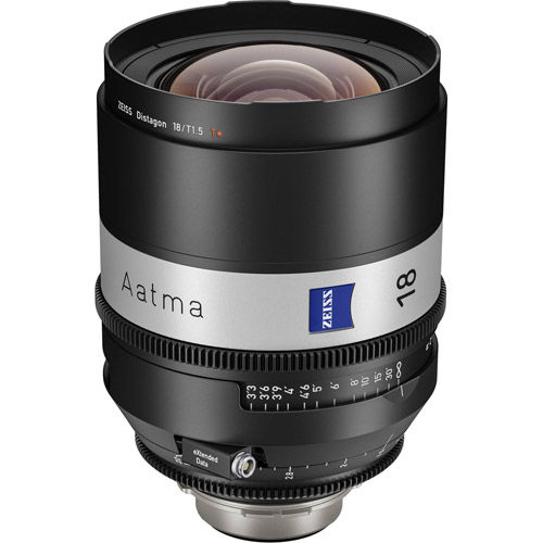 Aatma 18mm T1.5 Prime Lens (ARRI PL, Feet) Mount)