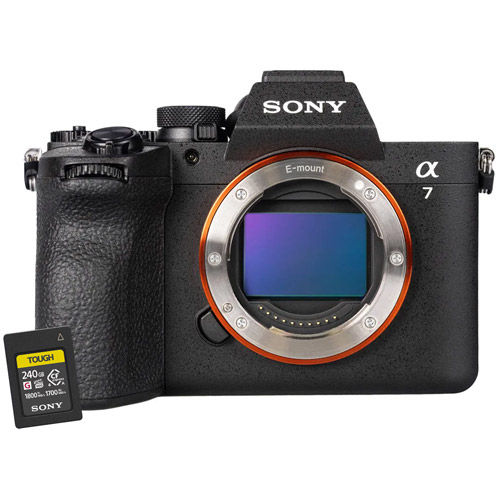 Alpha A7V Mirrorless Body w/ TOUGH-G 240GB CFexpress Type A Card