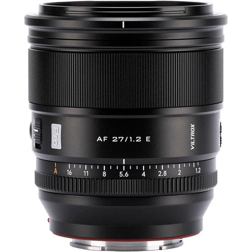 AF 27mm F1.2 Pro APS-C Lens for E Mount