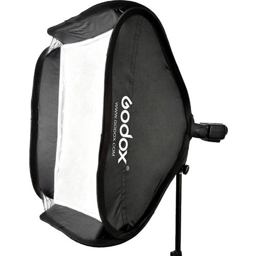 S-Type Bowens Mount Flash Bracket with Softbox Kit (31.5 x 31.5")