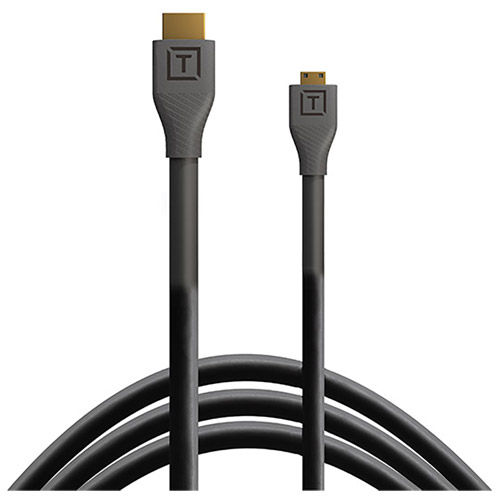 TetherPro HDMI Micro to HDMI Cable 2.0, 15' (4.6m), Black