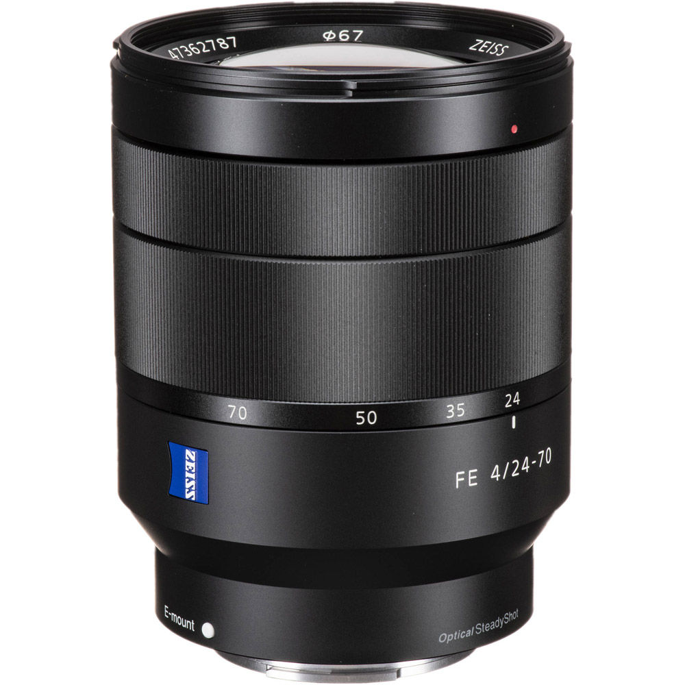 Sony SEL FE 24-70mm f/4.0 ZA Vario- Tessar T* E-Mount Lens