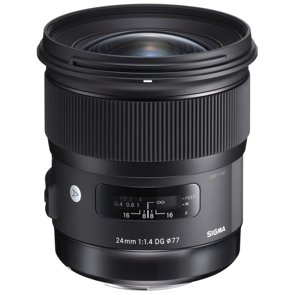 Sigma 24mm f/1.4 DG HSM Art Lens for NikonUsed Sigma 24mm f/1.4 DG 