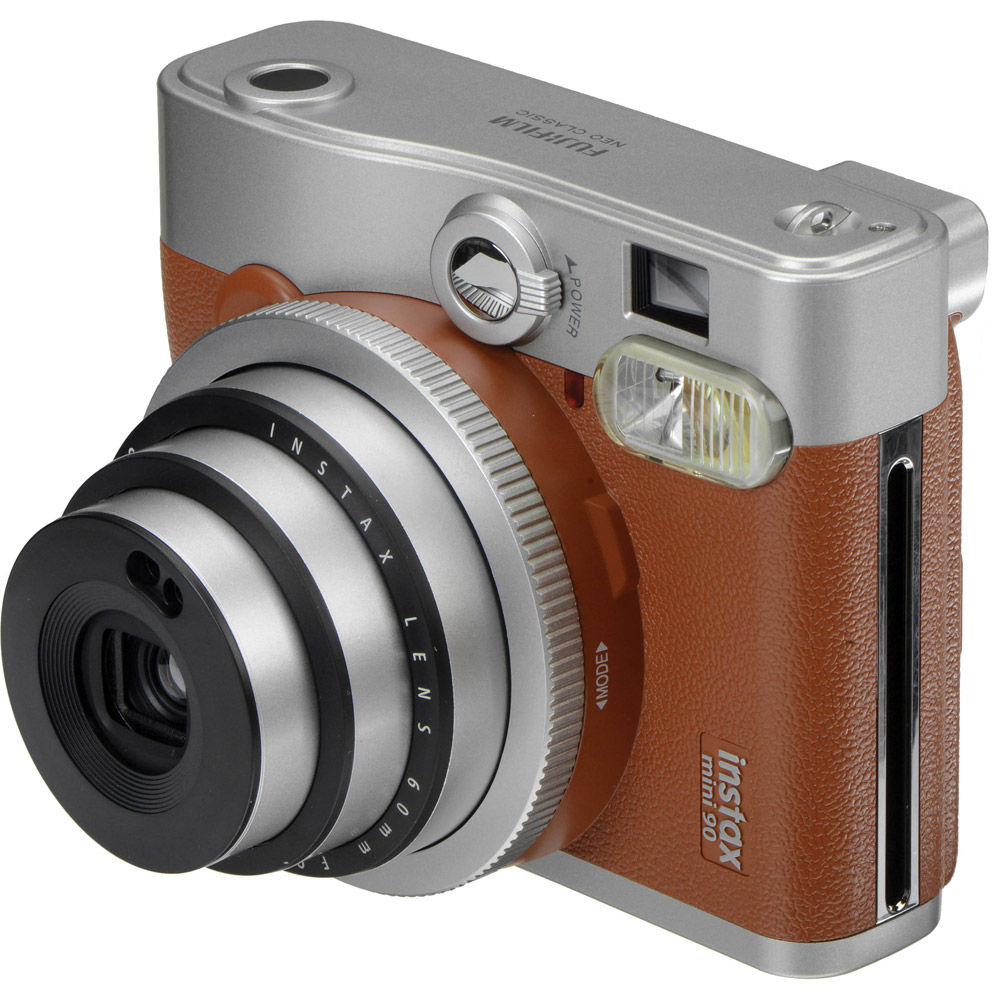 Fujifilm Instax Mini 90 Neo Classic Camera Brown 600018044