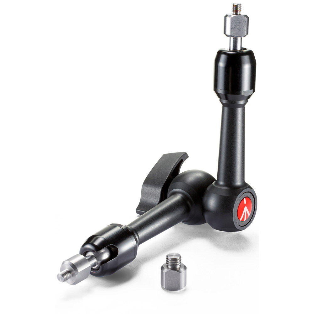 Manfrotto Mini Friction Arm 24 cm With 2x 1/4 And 1x 3/8 Thread